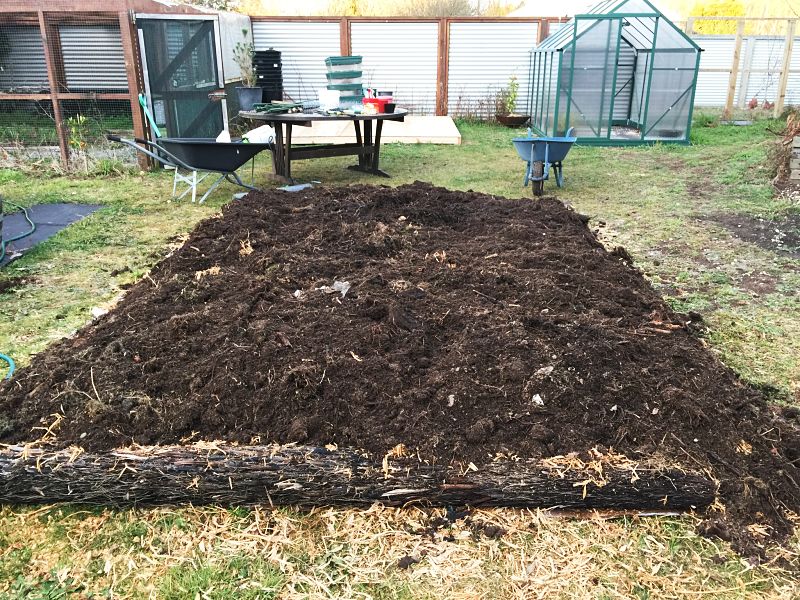 Pots and containers are suitable for a wide range of herbs and vegetables, but you can start a garden directly over a lawn area using these methods